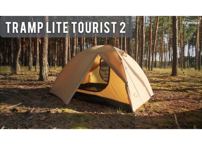 Палатка Tramp Lite Tourist 2 пісочний Фото 3